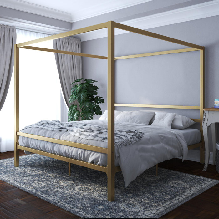 Hashtag Home Dubay Canopy Bed & Reviews Wayfair.ca
